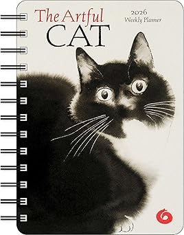 The Artful Cat Weekly Planner Calendar