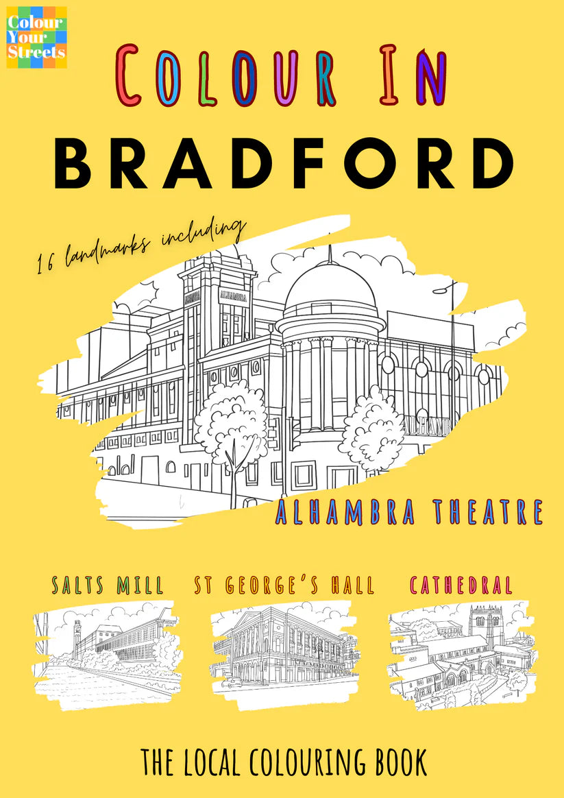 Bradford Colouring Book by Colour Your Streets