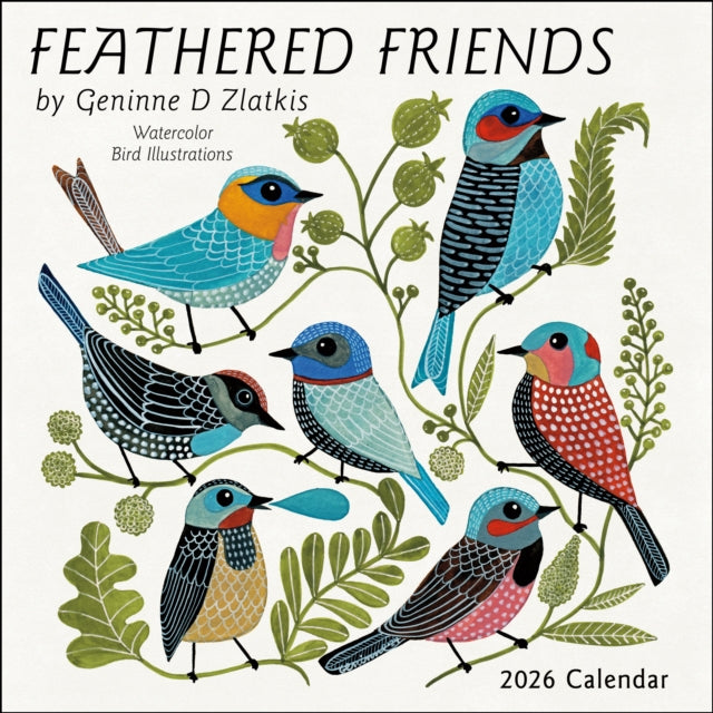 Feather Friends Wall Calendar