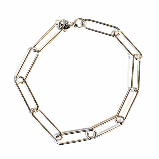 Paperclip bracelet by Factory Floor Jewels