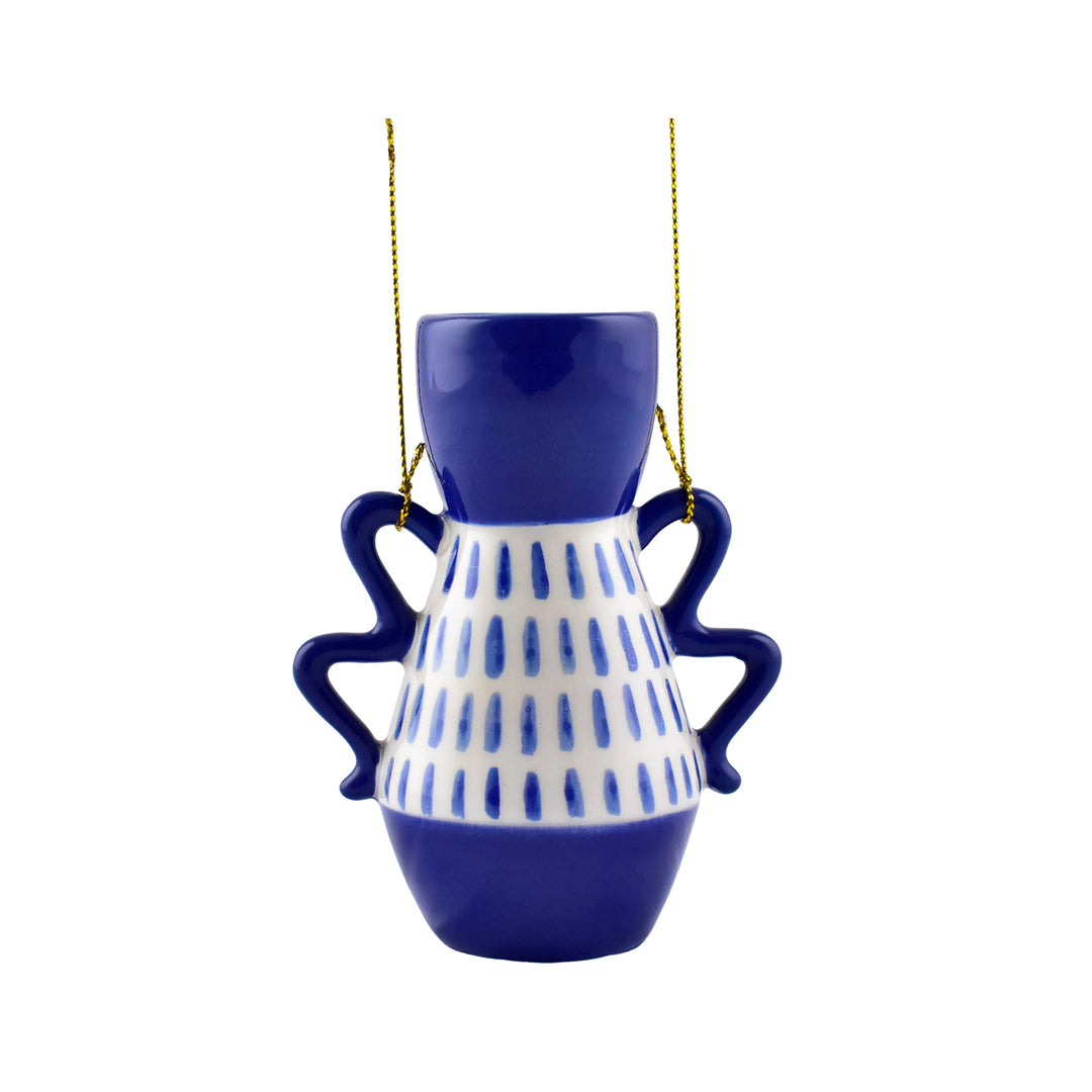 Luis Vase Hanging Decoration - Blue