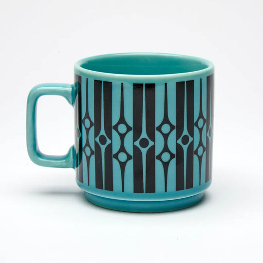 Hornsea Mug - Geo Teal