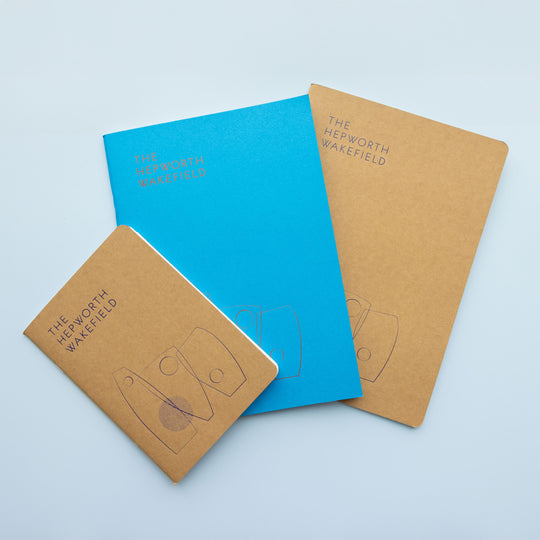 The Hepworth A4 Blue Sketchbook