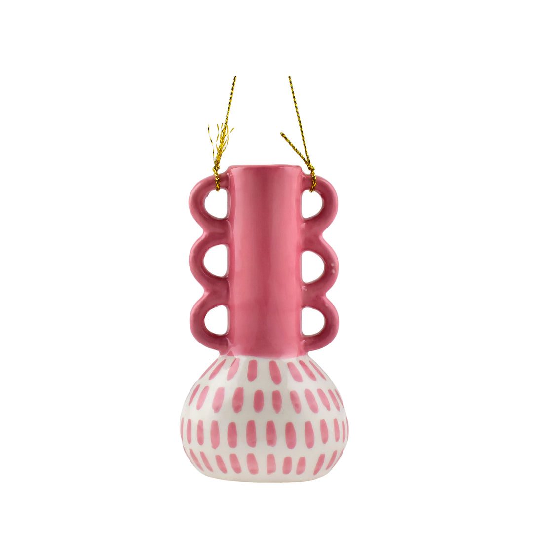 Tomas Vase Hanging Decoration - Pink