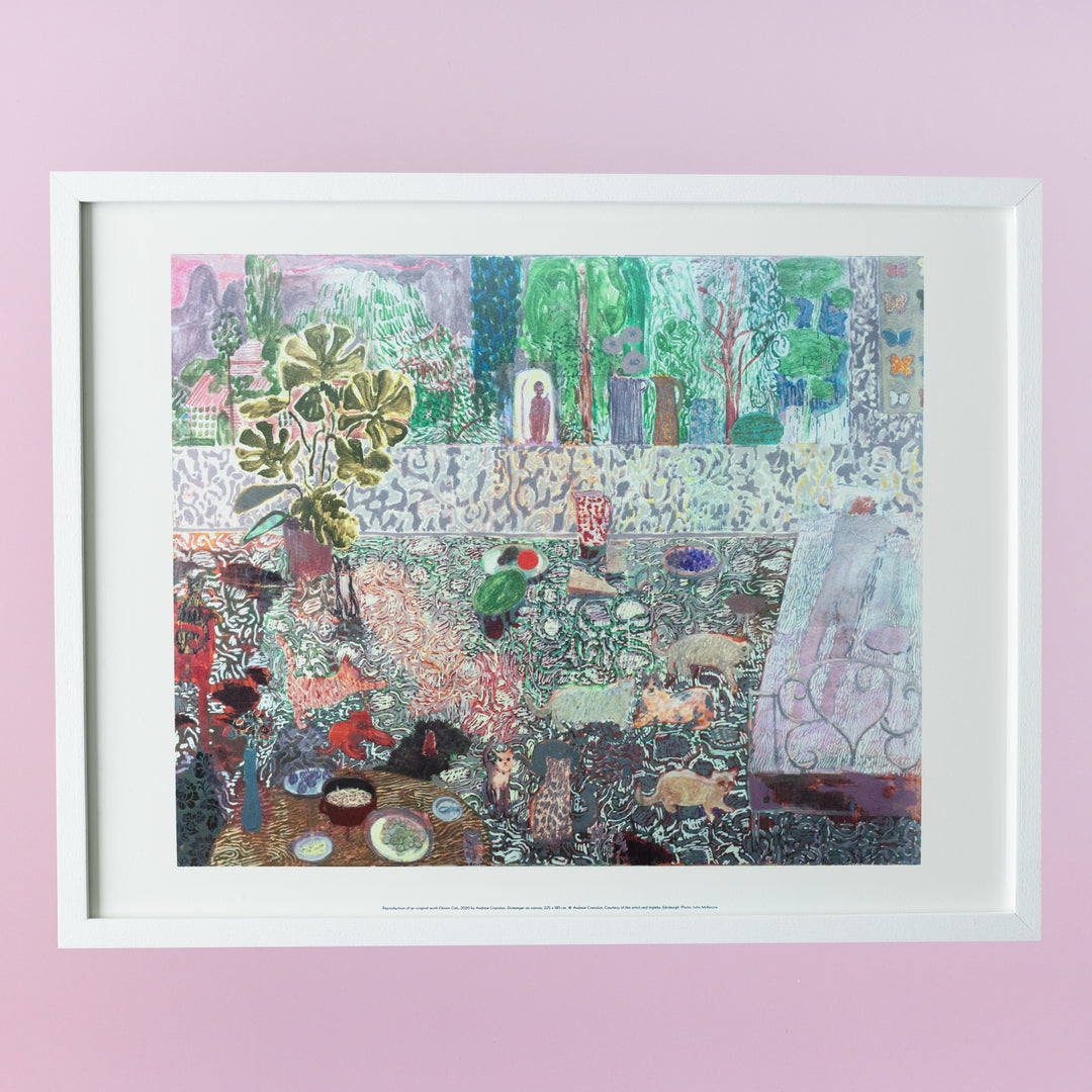 Eleven Cats, 2020 Andrew Cranston Fine Art Print Framed