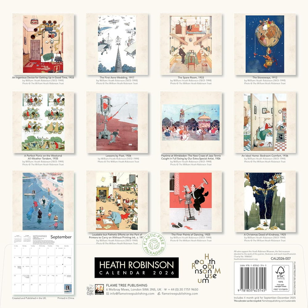 2026 Heath Robinson Calendar