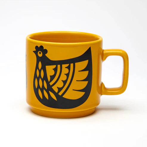 Chicken Mug Hornsea Yellow
