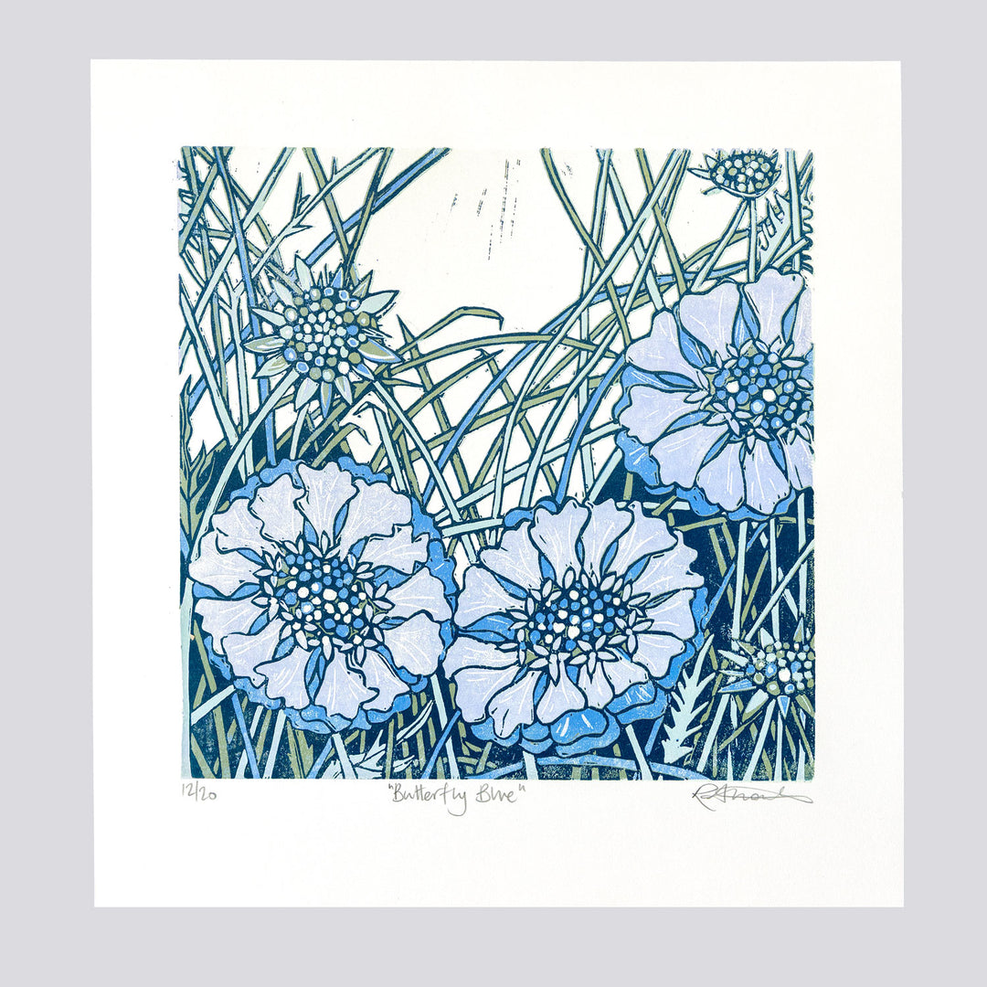 Butterfly Blue by Rachel Knowles