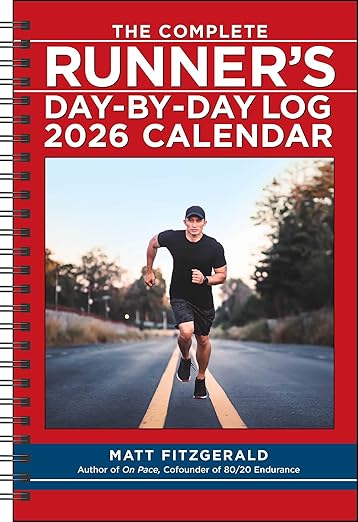 The Complete Runners Day to Day Log 12 month PLanner Calendar