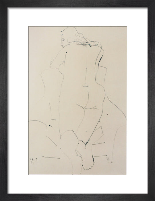 Barbara Hepworth, Kneeling Woman in Armchair, 1949