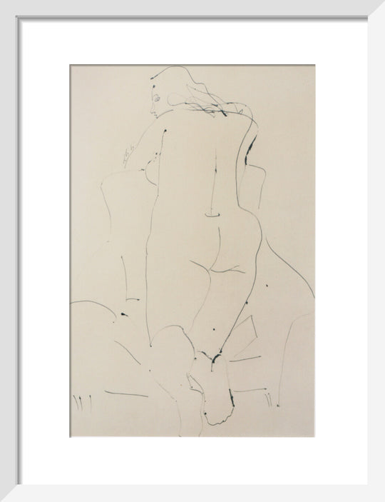 Barbara Hepworth, Kneeling Woman in Armchair, 1949