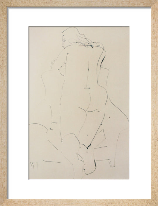 Barbara Hepworth, Kneeling Woman in Armchair, 1949