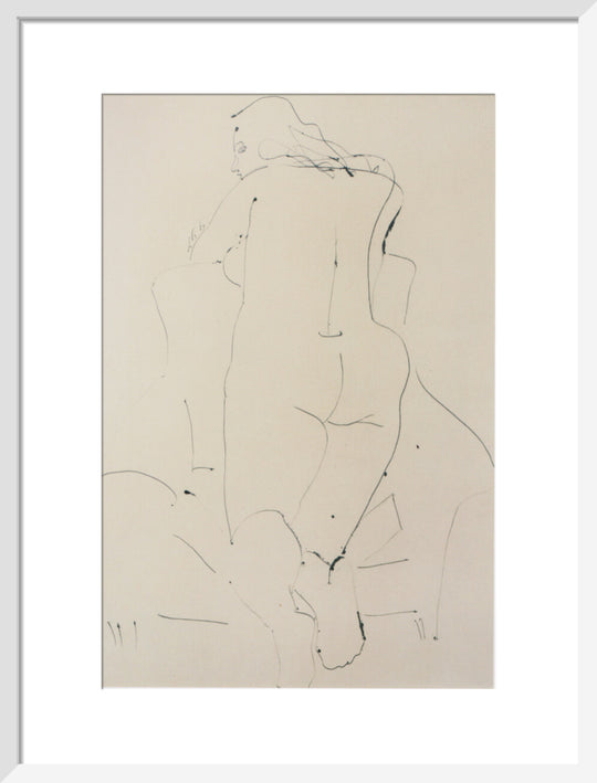 Barbara Hepworth, Kneeling Woman in Armchair, 1949