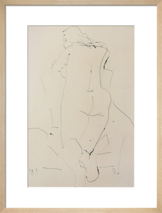 Barbara Hepworth, Kneeling Woman in Armchair, 1949