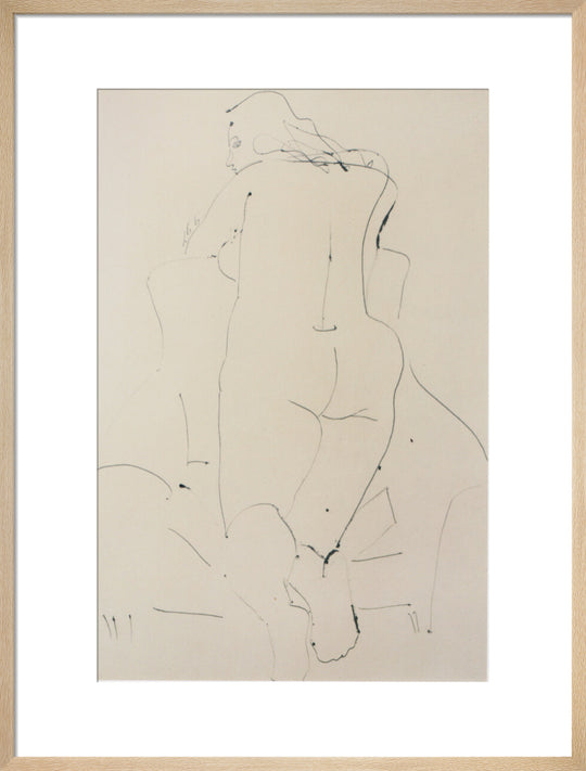 Barbara Hepworth, Kneeling Woman in Armchair, 1949