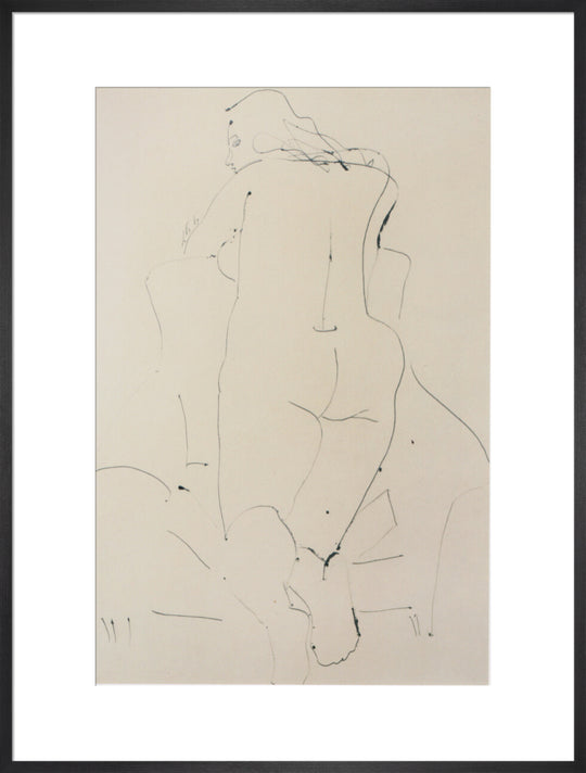 Barbara Hepworth, Kneeling Woman in Armchair, 1949