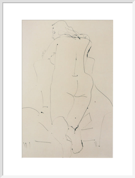 Barbara Hepworth, Kneeling Woman in Armchair, 1949