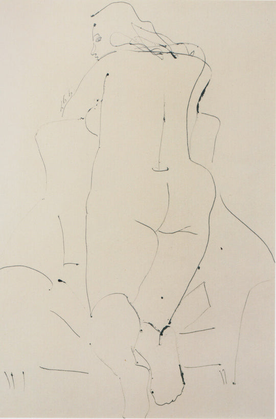 Barbara Hepworth, Kneeling Woman in Armchair, 1949