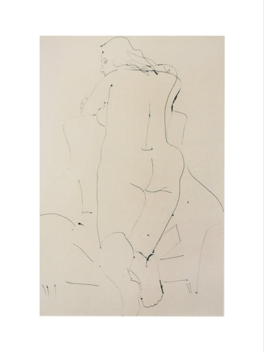 Barbara Hepworth, Kneeling Woman in Armchair, 1949