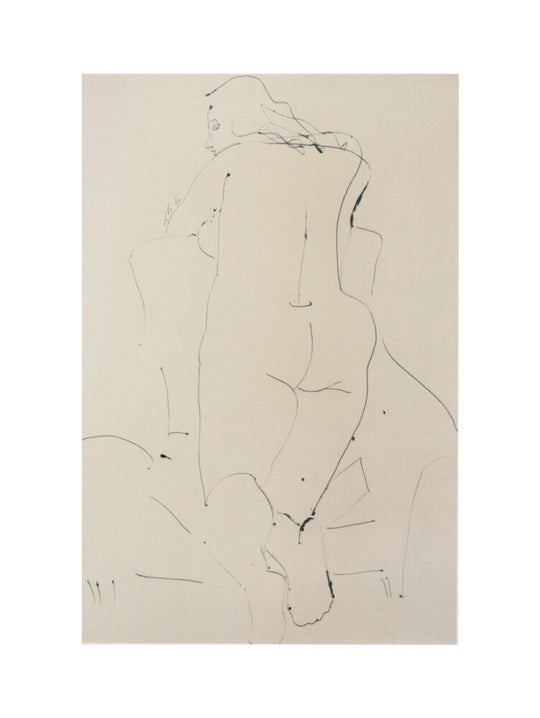 Barbara Hepworth, Kneeling Woman in Armchair, 1949