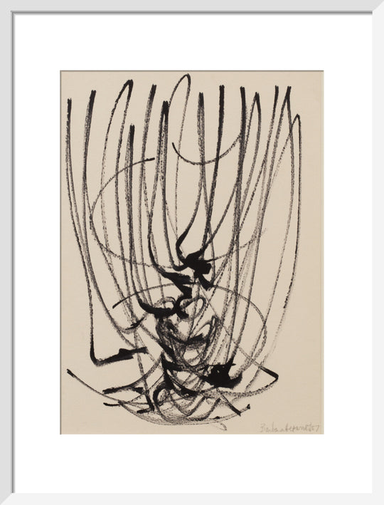 Barbara Hepworth, The Seed (project for metal sculpture), 1957