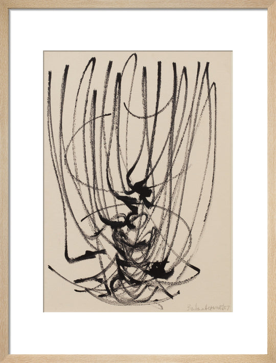 Barbara Hepworth, The Seed (project for metal sculpture), 1957