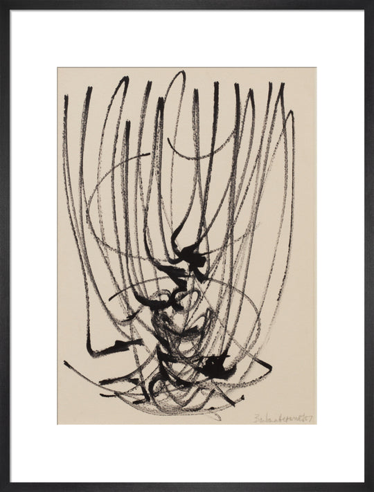 Barbara Hepworth, The Seed (project for metal sculpture), 1957