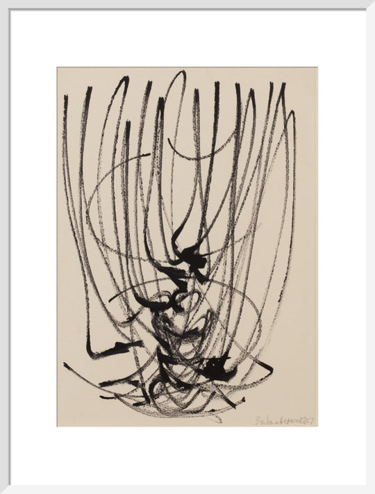 Barbara Hepworth, The Seed (project for metal sculpture), 1957