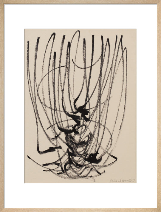 Barbara Hepworth, The Seed (project for metal sculpture), 1957