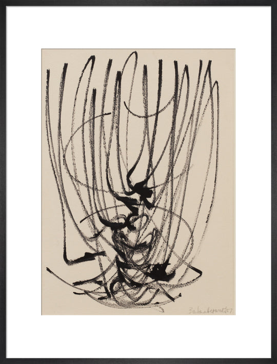 Barbara Hepworth, The Seed (project for metal sculpture), 1957