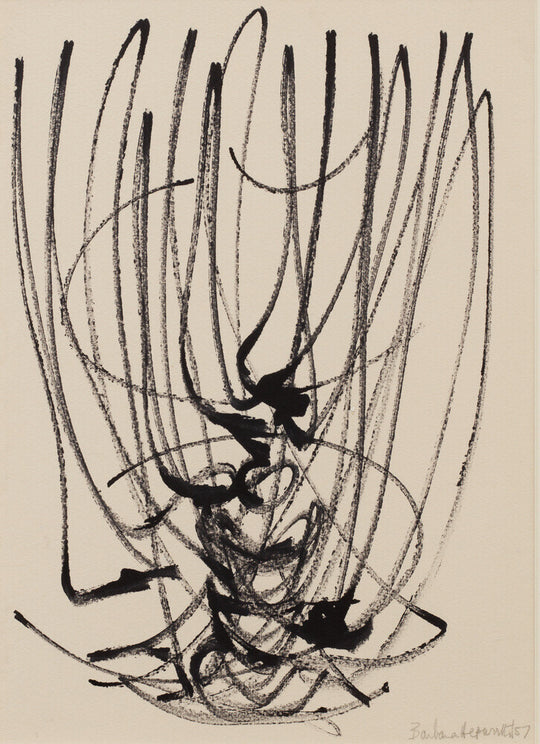 Barbara Hepworth, The Seed (project for metal sculpture), 1957