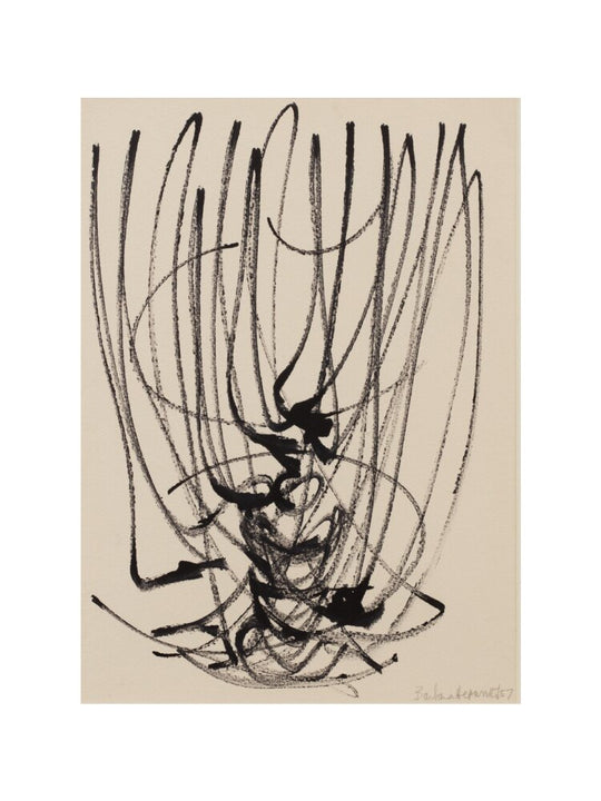 Barbara Hepworth, The Seed (project for metal sculpture), 1957