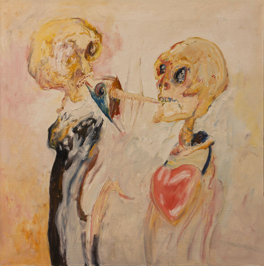Two Skeletons, 1985