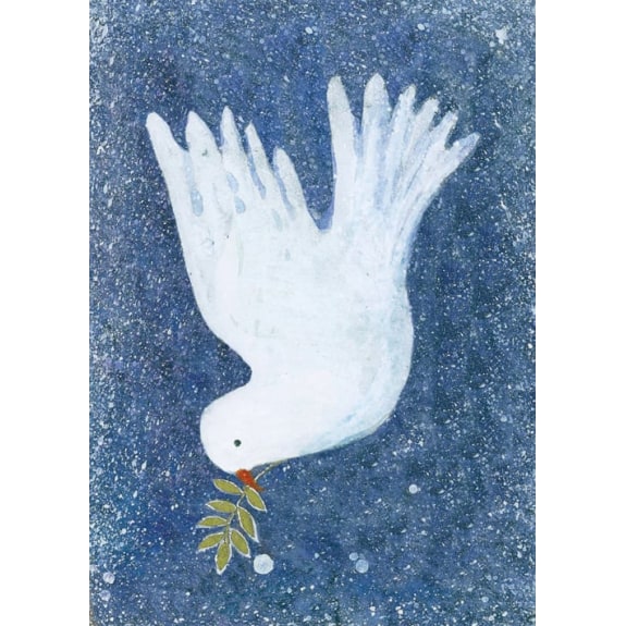 Dove with Mistletoe Card Pack