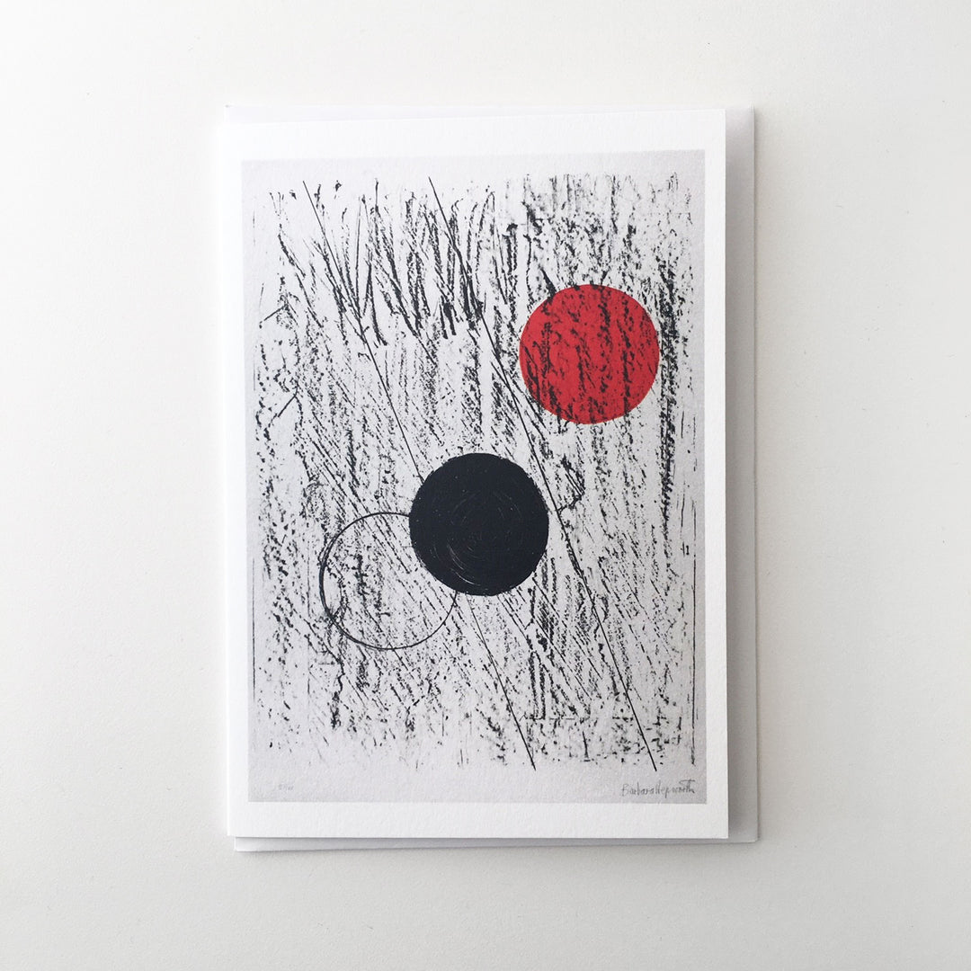 Sun and Moon by Barbara Hepworth Greetings Card