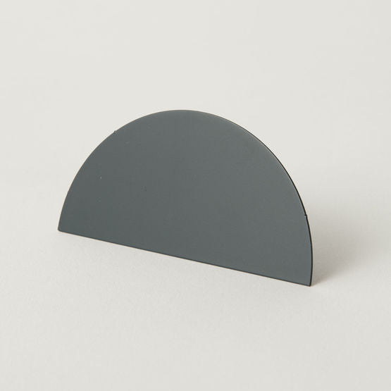 Geometric Photo Clip - Grey Semi Circle