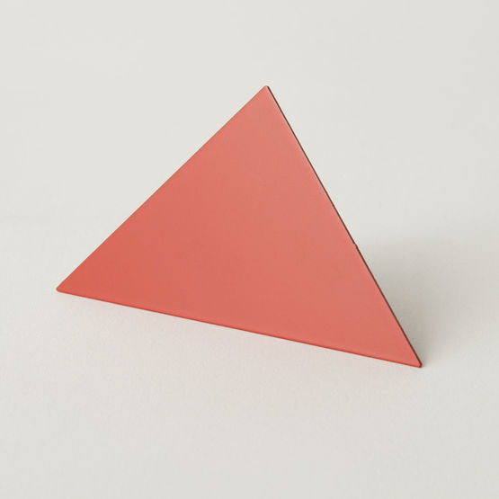 Geometric Photo Clip - Red Triangle