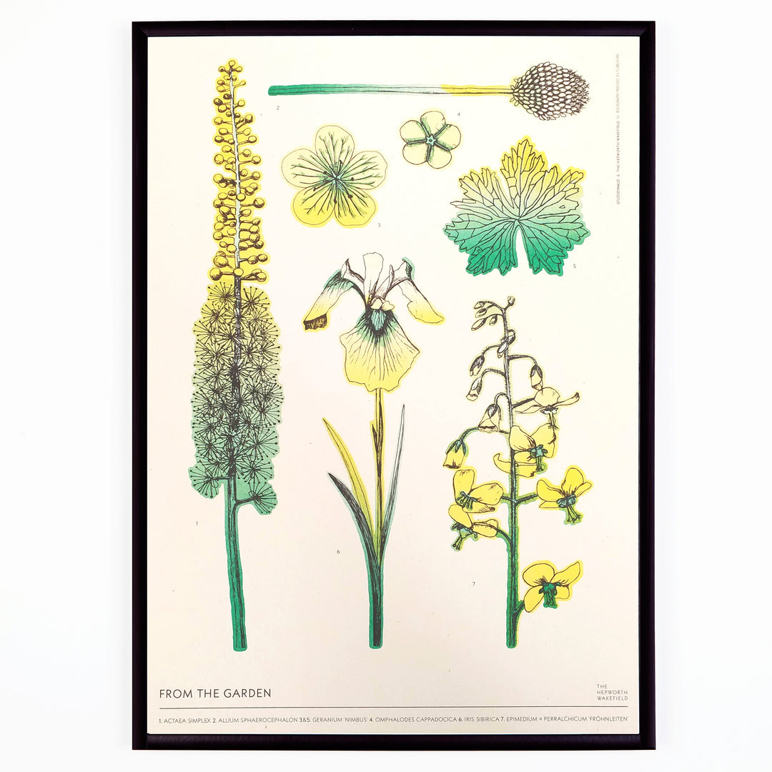 From The Garden Riso Print by The Hepworth Wakefield X Studio Wald