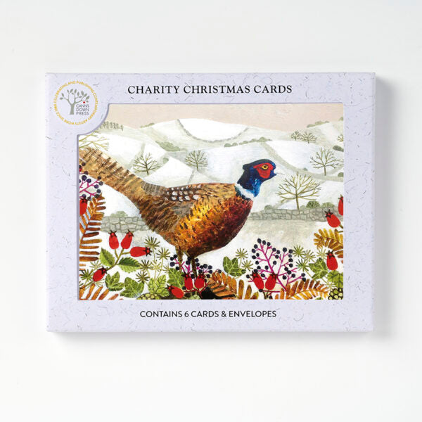 XMAS Pheasant in Snow