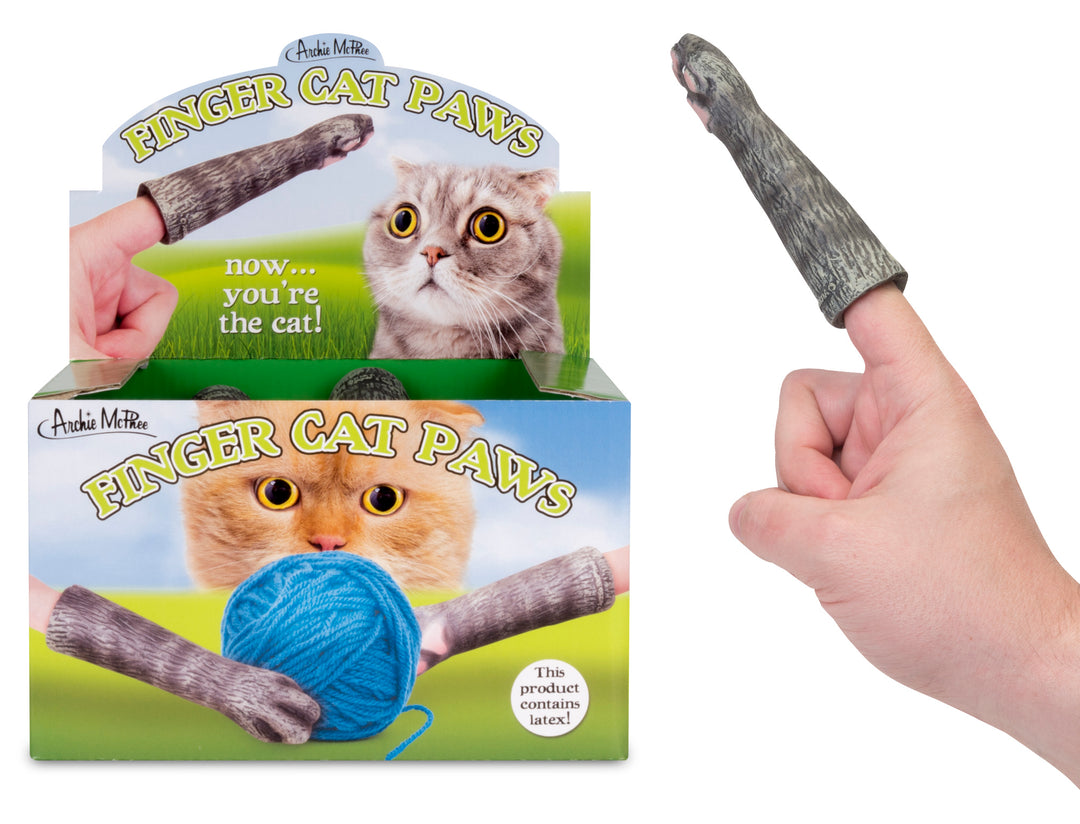 Finger Puppet Cat Paw