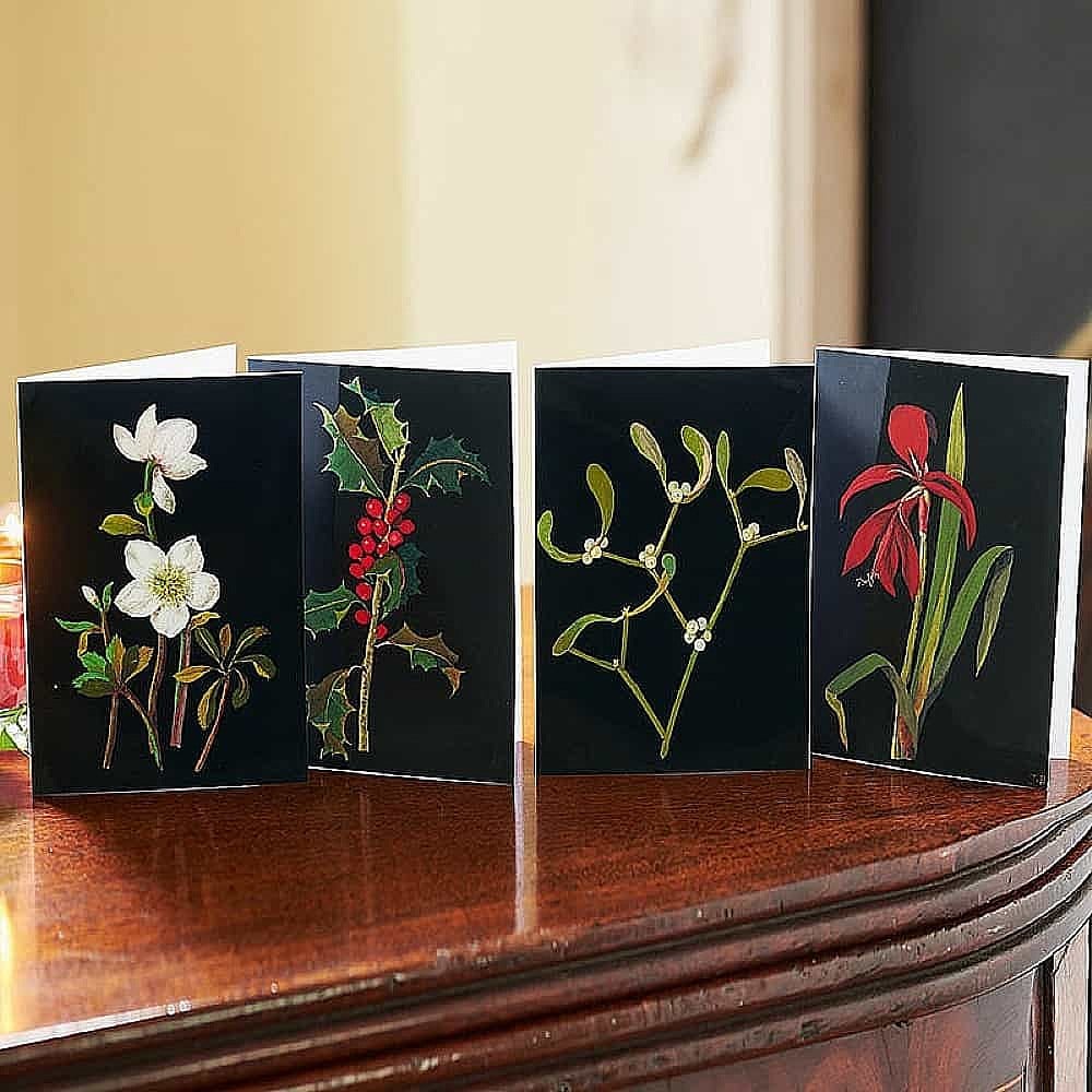 Mary Delany Winter Foliage Christmas Card Pack