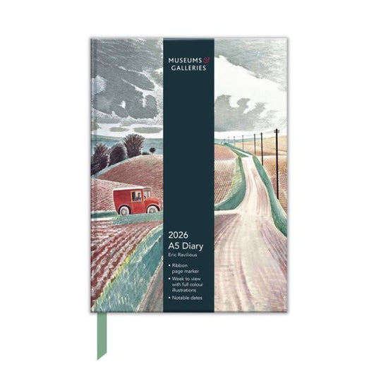 Eric Ravilious A5 Diary 2026