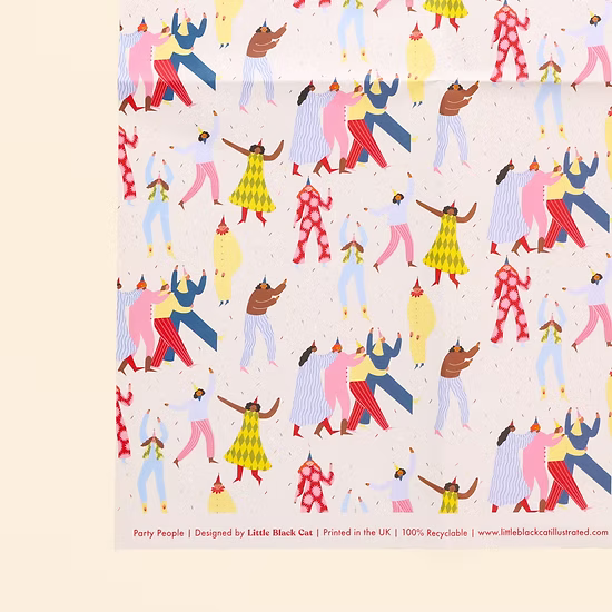 Party People Gift Wrap