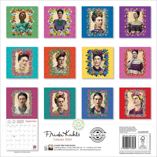 Frida Kahlo Calendar 2024