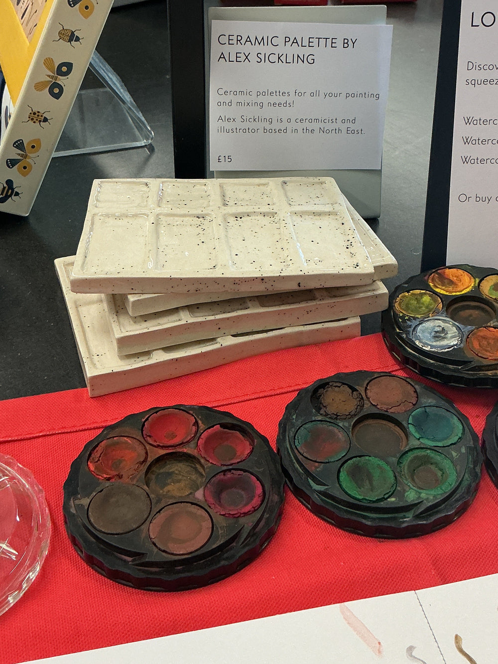 Ceramic Palette by Alex Sickling