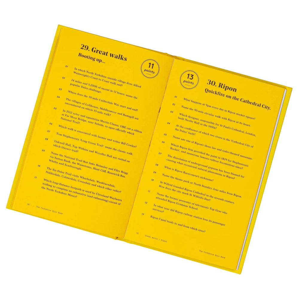 The Yorkshire Quiz Book