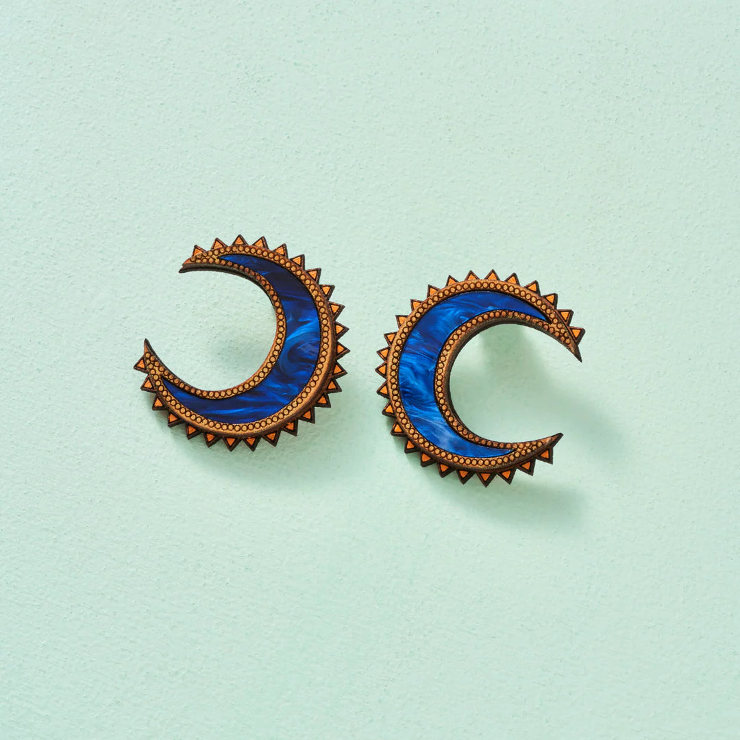Chand Studs Large by Anisha Parmar