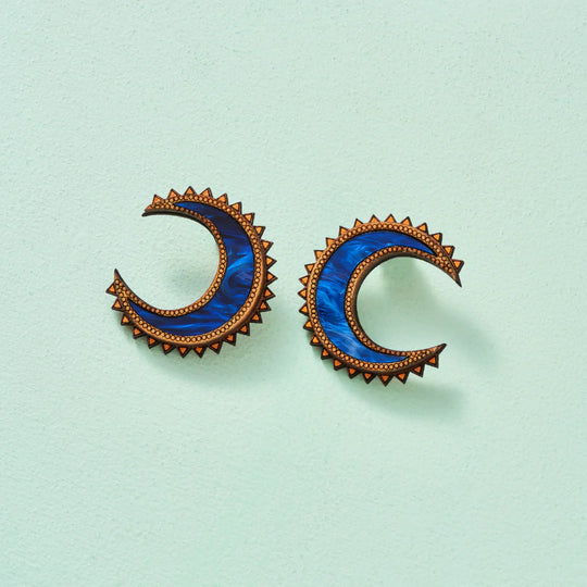Chand Studs Large by Anisha Parmar