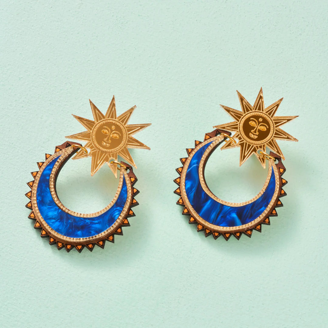 Sun Chand Earrings by Anisha Parmar