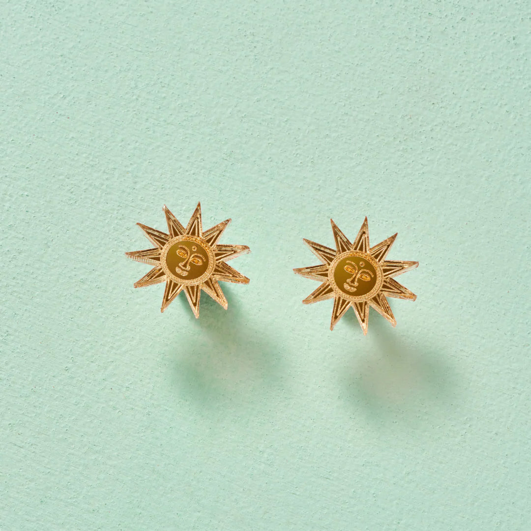 Sun Studs Small by Anisha Parmar